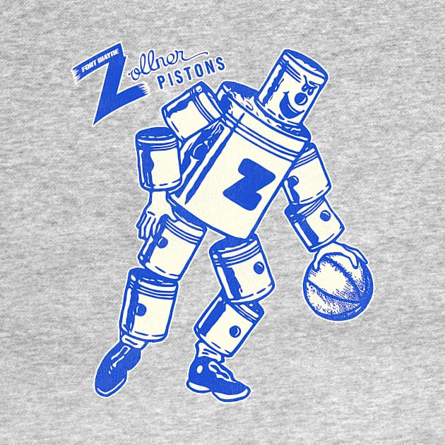 Defunct Fort Wayne Zollner Pistons Basketball Team by Defunctland